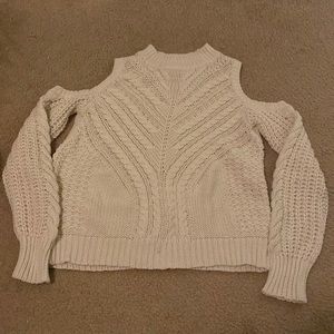 aeropostale cold-shoulders sweater